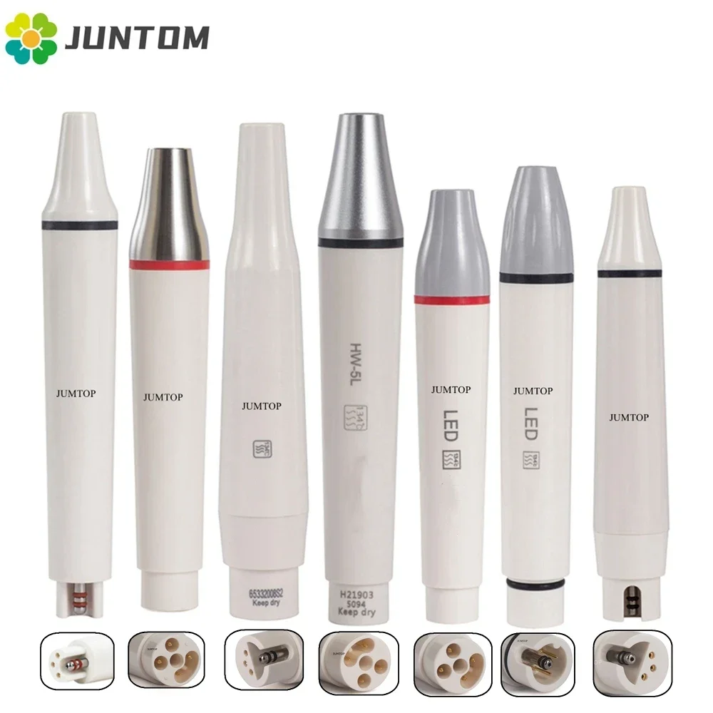 Dental Scaler Handpiece LED Ultrasonic Piezo Handle HW-3H HW-5L HW-7L HD-7H Fit for SATELEC DTE WOODPECKER EMS VRN Dentista