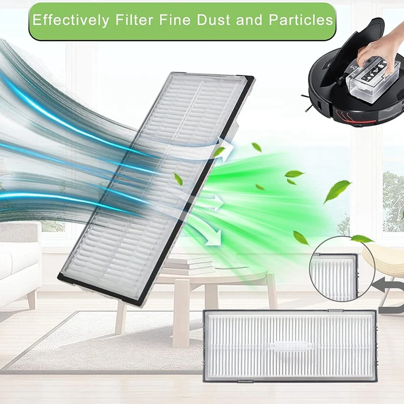 21 шт. для Xiaomi Roborock S7, S7 +, S7 Maxv, S7 Maxv Plus, G10S, G10S PRO комплект аксессуаров для робота-пылесоса