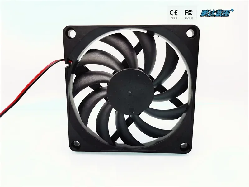 Kipas Pendingin Casing Komputer 8cm Factory Mute 8010 80*80*10MM USB 5V 12V 24V