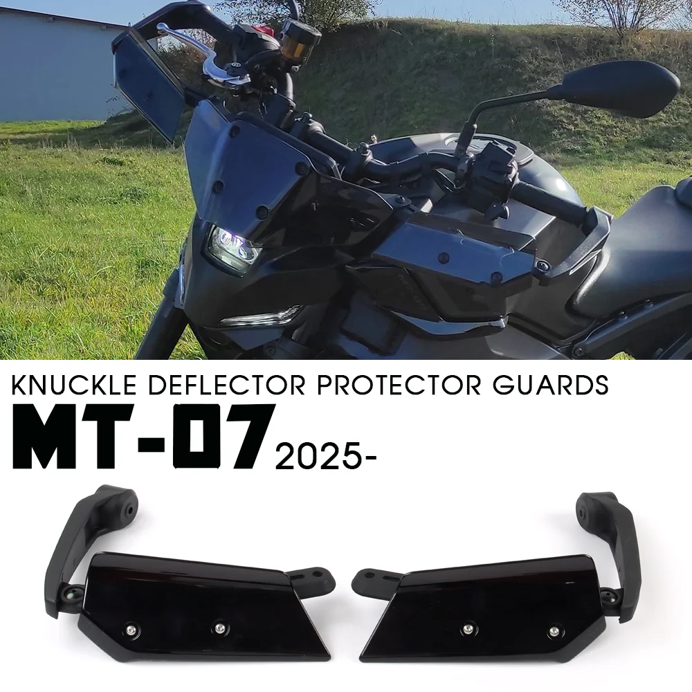 

Для Yamaha MT-07 2025, защитные ограждения дефлектора кулака MT 07 MT 07, комплект среднего экрана и многокрепления, лобовое стекло mt07