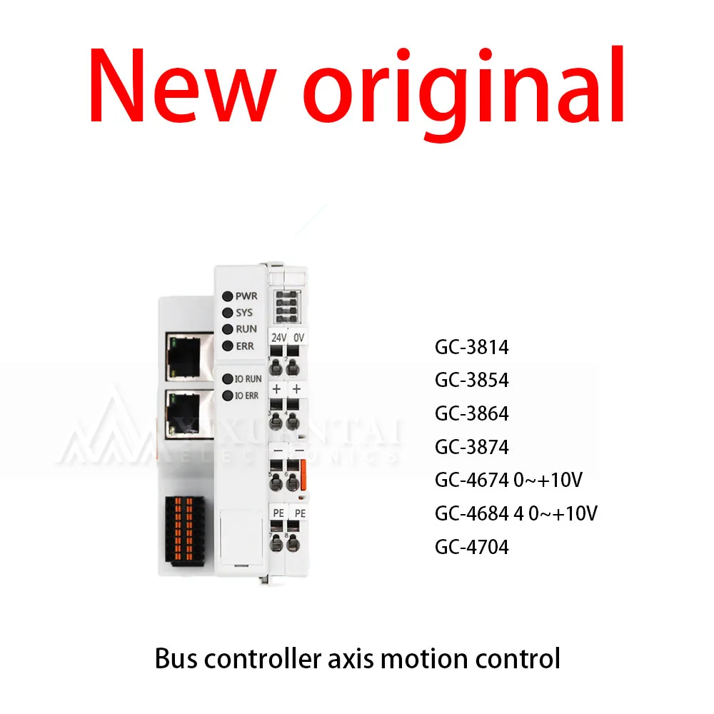1Pcs/New Lot GC-3814 GC-3854  GC-3864  GC-3874  GC-4674 0~+10V GC-4684 4 0~+10V GC-4704 Bus controller axis motion control