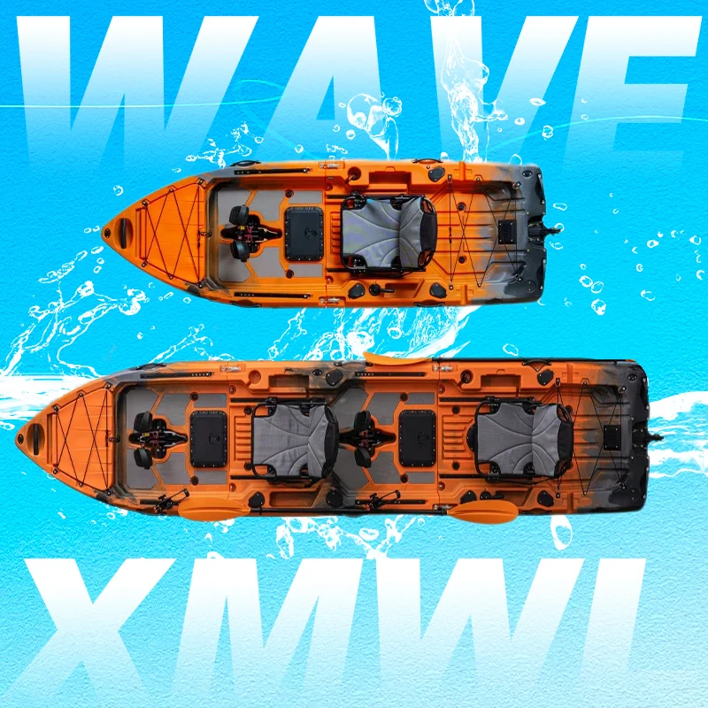 Kayak Modular, Kayak inflable eléctrico/accionado por Pedal, canoa de Kayak de pesca ligera portátil con accesorios duraderos