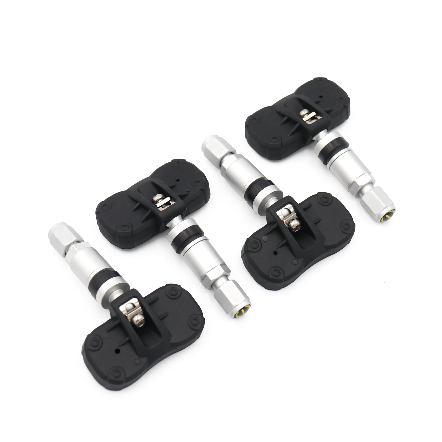 BLE TPMS BT5.0 Wireless 4 Internal Sensors Tire Pressure Monitor System Alarm Warning Works Android/iOS Mobile Phone APP Display