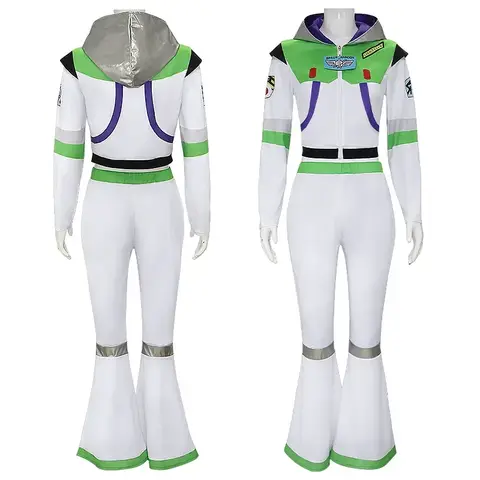 Filme animado toy story cosplay traje buzz lightyear macacão feminino cosplay traje de halloween bodysuit