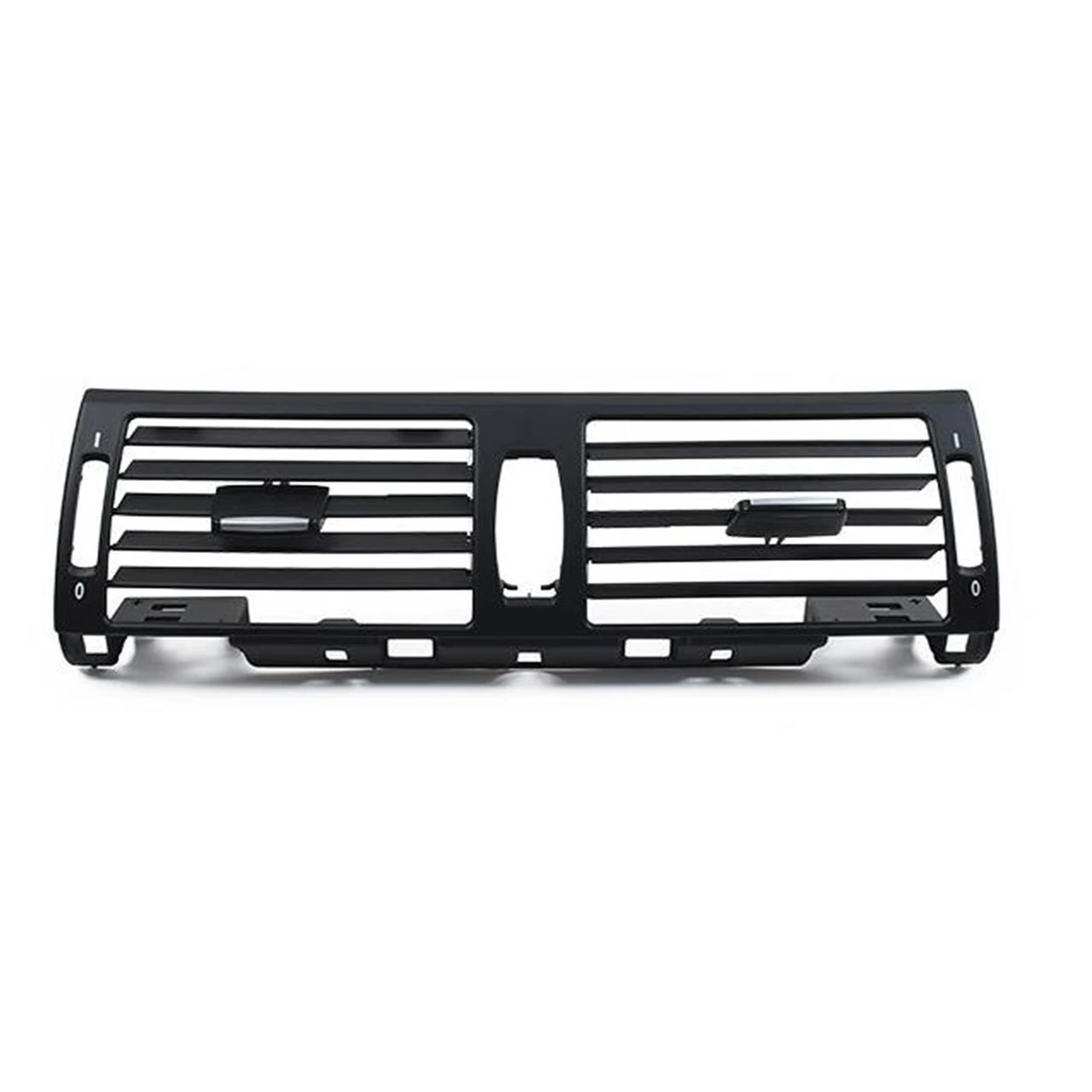 Car Front Center Air Outlet Vent Panel Cover Trim Dasnboard Conditioning Grille Grill For BMW X5 E70 2007-2013 X6 E71 2008-2014