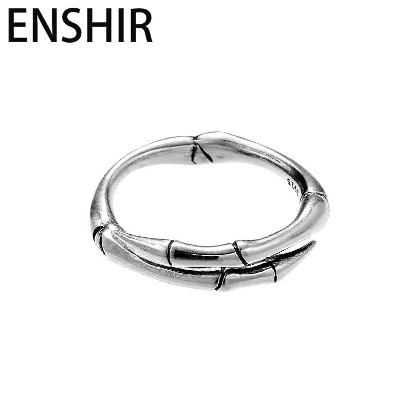 ENSHIR Silver Color Paw Open Ring For Women Men Simple Fashion Niche Design Special Personality Jewelry Gifts Wholesale