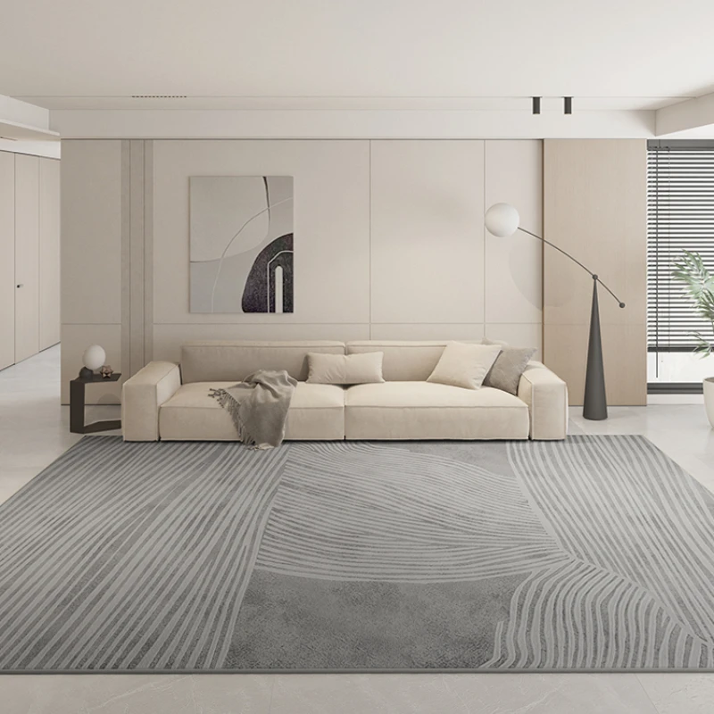 Modern Minimalist Living Room Decoration Carpet Large Area grey Rugs for Bedroom Study Rug lounge Floor Mat