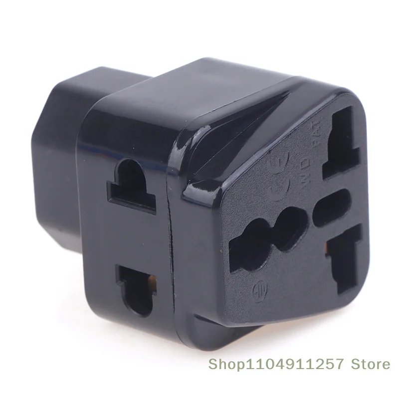 2 في 1 IEC 320 C14 ذكر إلى C13 أنثى محول الطاقة PDU/UPS C13 أنثى التوصيل