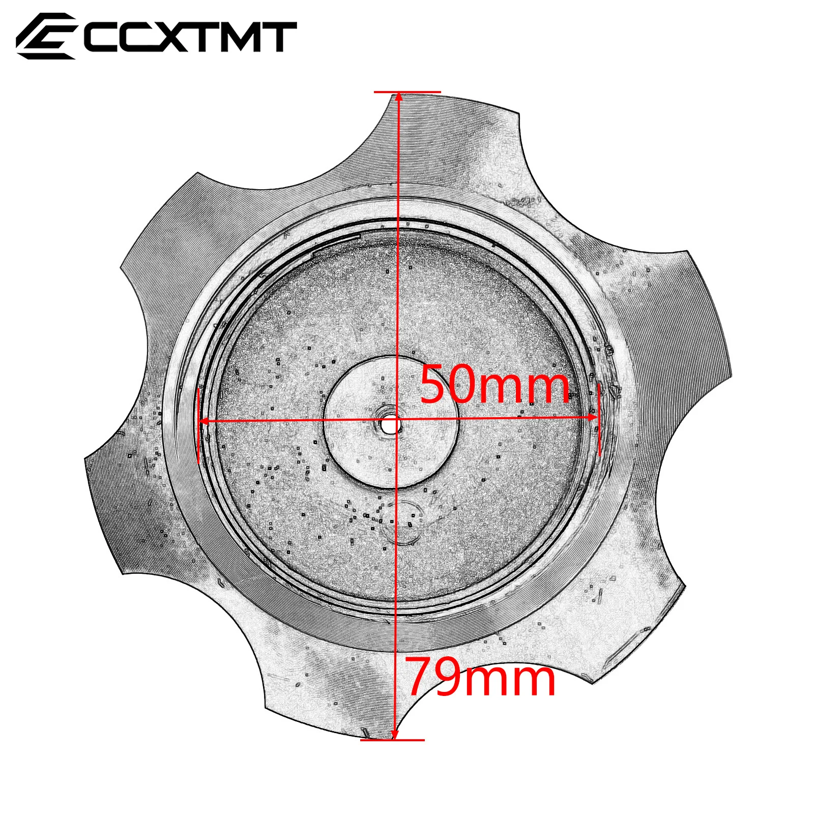 Motorcycle CNC 50mm Gas Fuel Tank Cap Breather Vent Motocross ATV Dirt Bike For Honda Yamaha Kawasaki KTM Suzuki Universal Parts