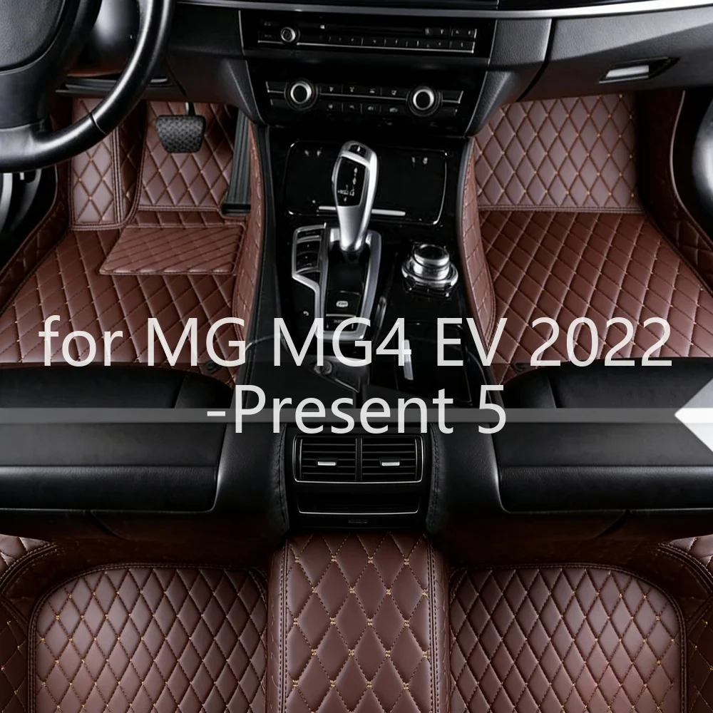 Tappetini di Lusso Personalizzati per Auto MG MG4 EV 2022-Oggi, 5 Posti, Resistenti in TPE Gomma, Impermeabili, Antiscivolo, Protezioni per Interni Auto 26S424
