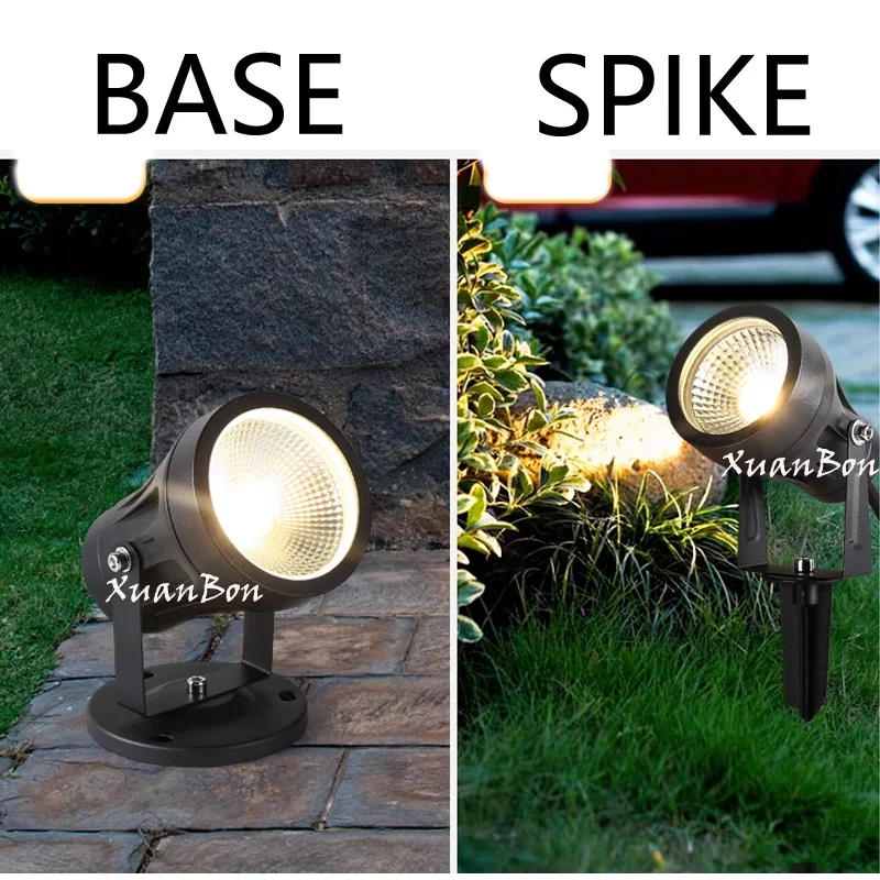 في الهواء الطلق IP65 أضواء عيد الميلاد حديقة الإضاءة الزخرفية LED أضواء الحديقة 5 واط 10 واط 20 واط حديقة المشهد مسار أضواء شجرة AC85-265V #3