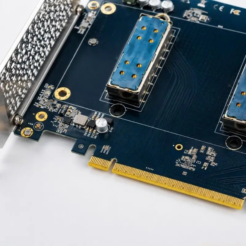 GPU Connection Adapter Card with Metal Mounting Support for V100 SXM2