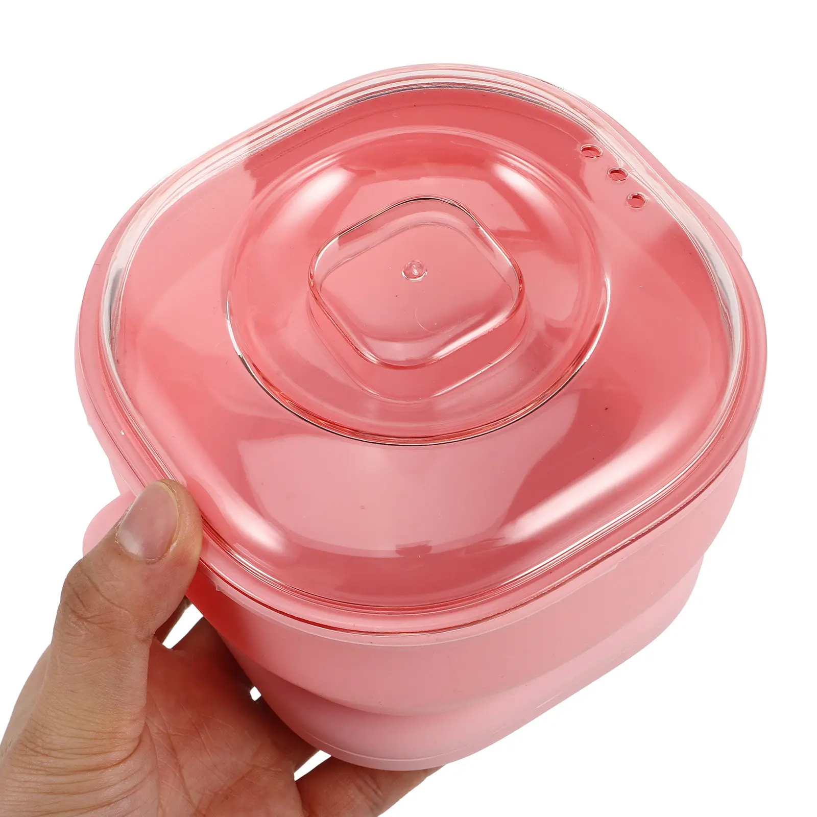 Foldable Portable Wax Warmer Silicone Pot Fast Heating Hair Removal Device for Home Travel Wax Pot Professional Waxing Kit