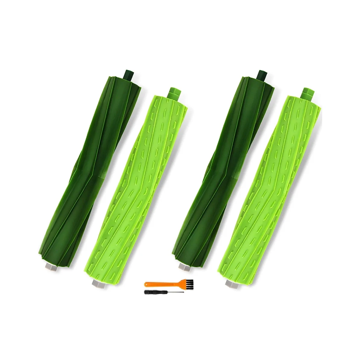 2Set Replacement for I7 I7+ I3 I3+I4 I6 I6+I8 I8+/Plus E5 E6 E7 I, E & J Series Rubber Roller Brushes