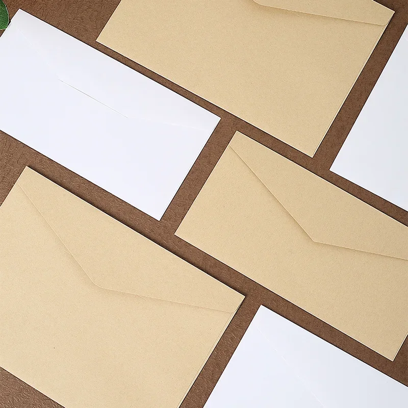 50 шт., конверт из крафт-бумаги, 150 г
