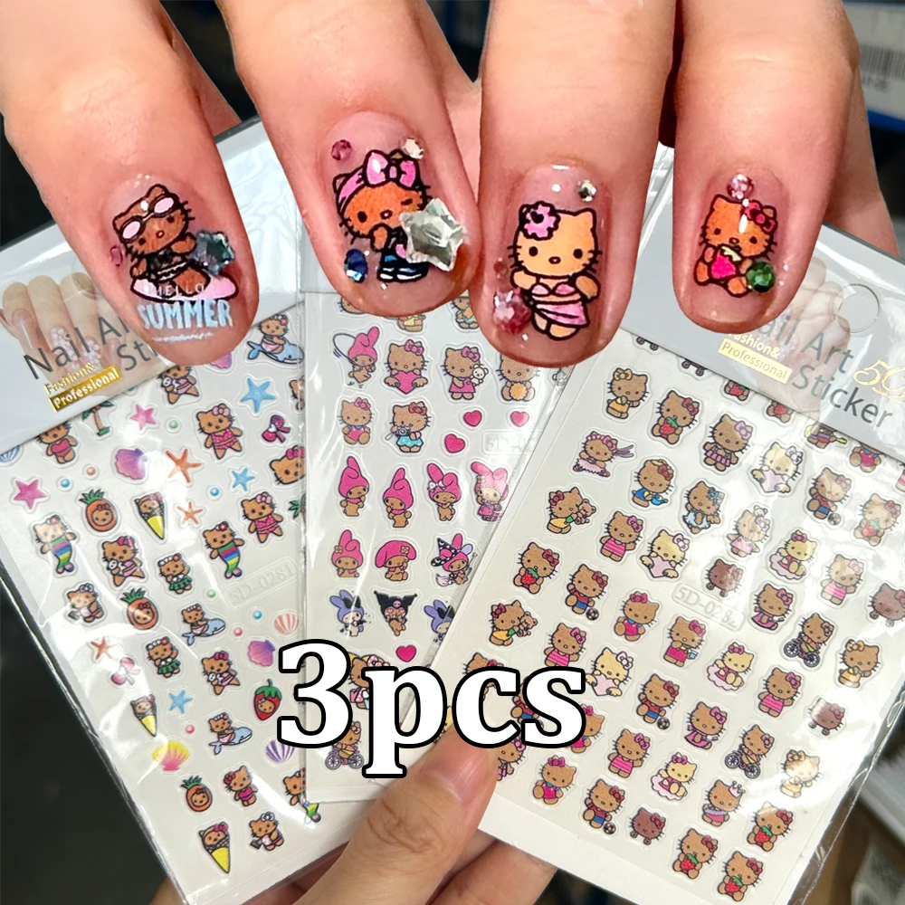 3Pcs/Set Cute Tanni… - image