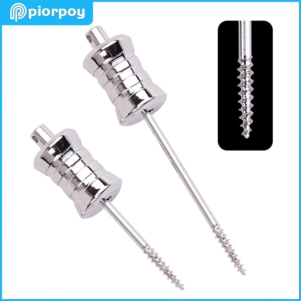 

PIORPOY Dental Broken Root Drill Remnant Extractordental Dentistry Stainless Steel Tooth Extraction Screw Materials Dental Tool