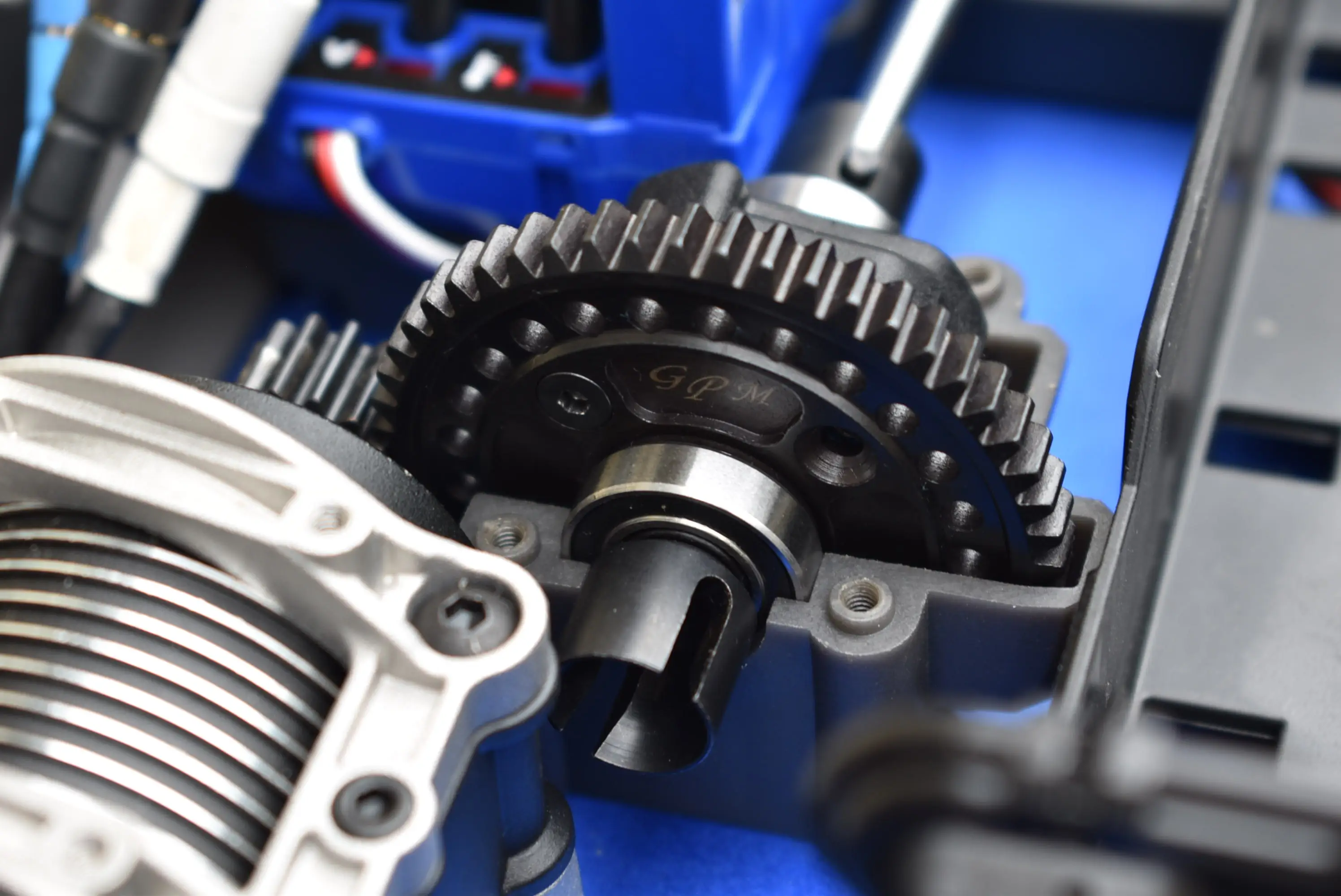 GPM Carbon Steel Spur Gear 51T/52T for TRAXXAS 1/8 Sledge Monster Truck 95076-4
