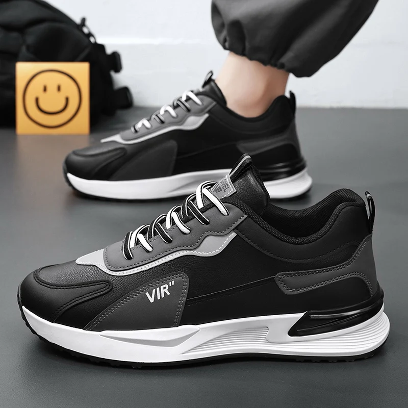 Men's Casual Sports Shoes Waterproof Non-Slip Wear-Resistant Fashionable Thick Bottom Winter Work Shoes JIFANPAUL Brand