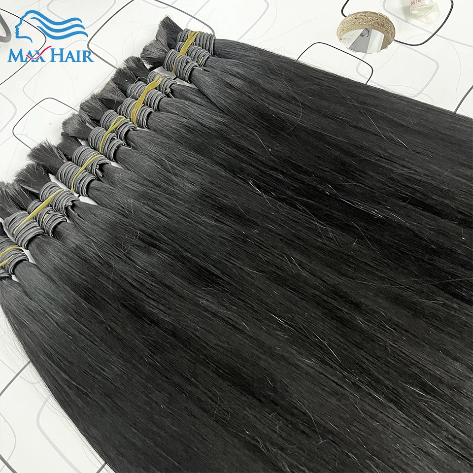 الشعر البشري السائبة 16A كامل Tali تمديد مستقيم لا لحمة بائع الشعر الهندي 100% شعر طبيعي الإنسان تجديل Cabello حبيبات