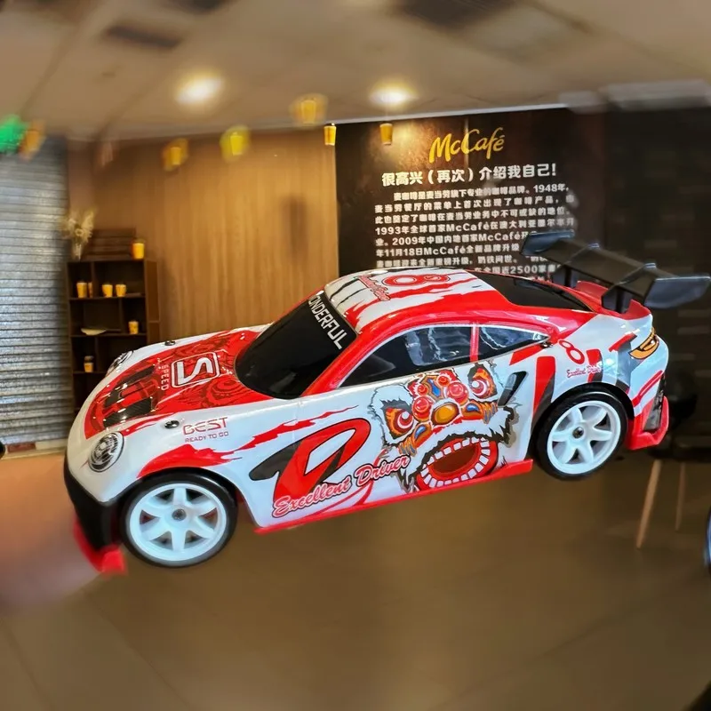Wonderful Rc 4wd Drift Remote Control Car High Speed Racing Car Model Chinese National Style Porsch 91 Hobby Gift For Adult