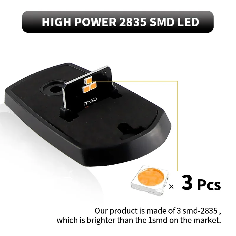 

5PCS Smoked Front Amber LED Cab Roof Cargo Marker Clearance Lights For Ford F250 F350 F450 F550 2017 2018 2019-2021 Super Duty