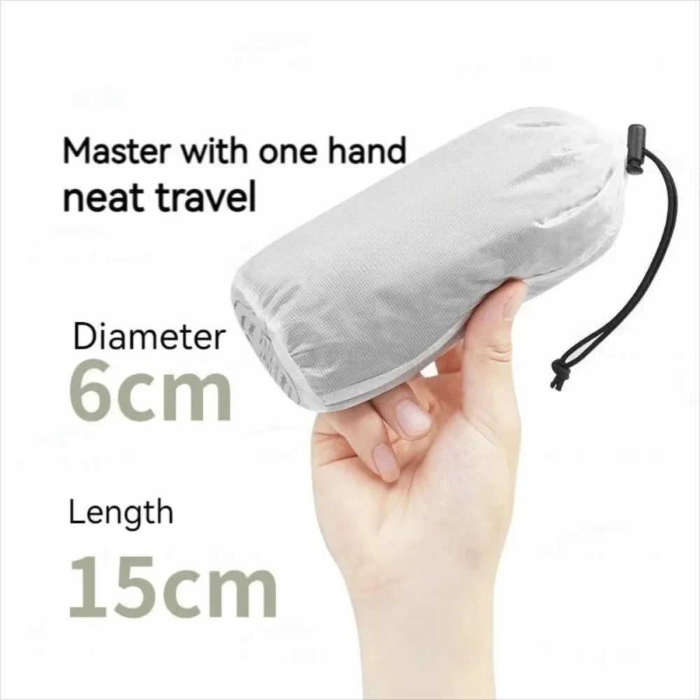 Ultraleichter Schlafsack-Inlett aus Nylon, Einzel-Schlafsack für Reisen, Hotel, Warme Campingdecke, Reisen, Wandern, Camping – Detail 5