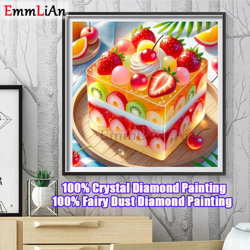 

Полная фея, пыль, алмазная вышивка, фруктовая чашка, сделай сам, кристалл, алмазная живопись, торт, десерт, стразы, мозаика, искусство, домашний декор