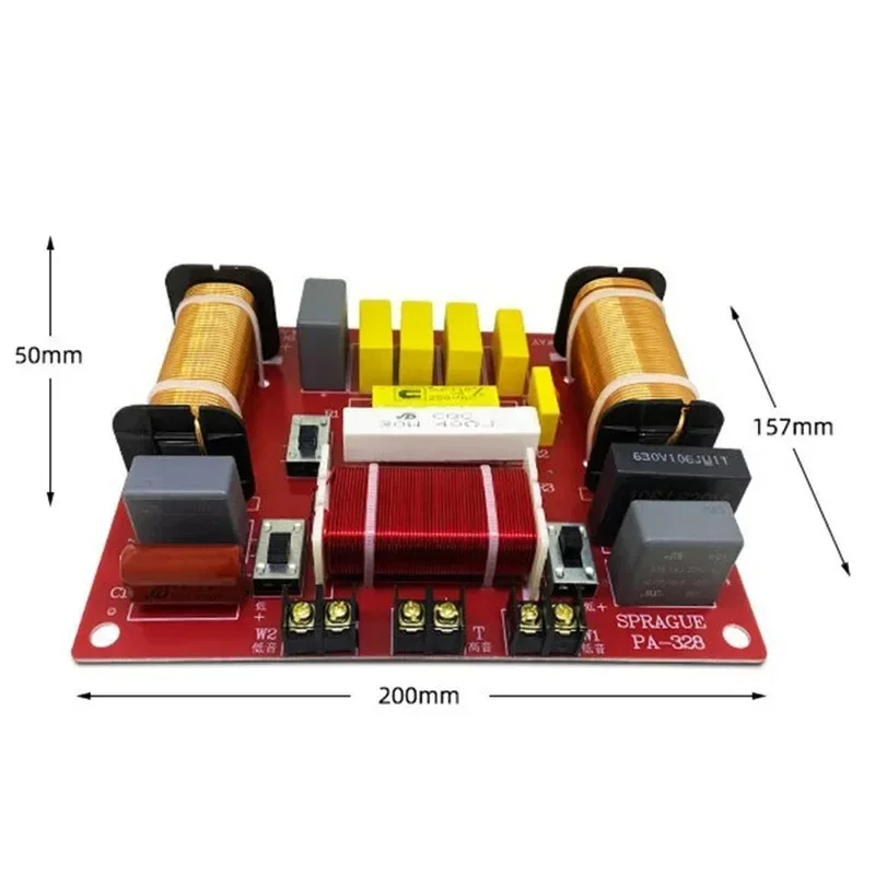 High Low 3 Way Frequency Divider Frequency Point Divider Stage Speaker Frequency Divider