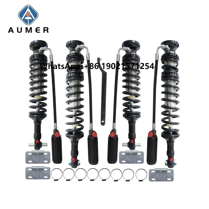 

Aumer Compression Rebound Damping Force Adjustable Coilover Suspension Lift Kit 4x4 Off Road Shock Absorber for Ford Bronco 2023