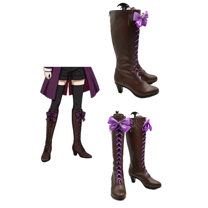 zapatos-de-cosplay-alois-trancy-botas-de-cuero-sintetico-hechas-a-mano-botas-de-tacon-alto-con-lazo-morado