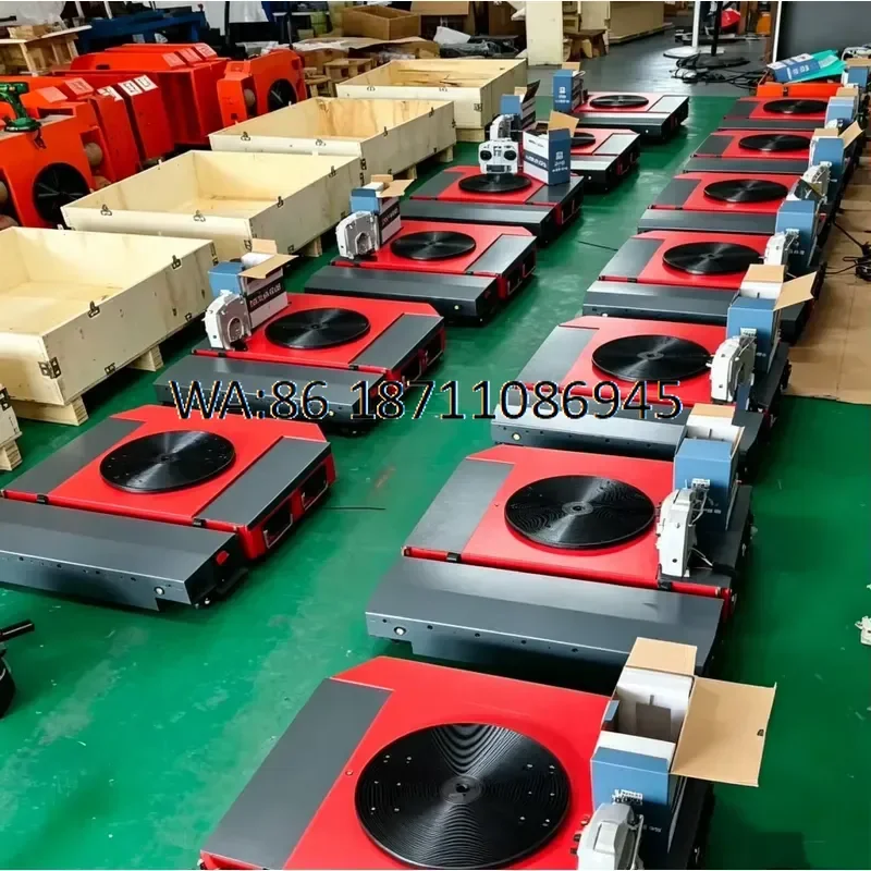 20t 30t 40t Cargo Rigger Moving Skates Tank Trolley Pallet Truck Remote Operated Moving Roller Skate Tool