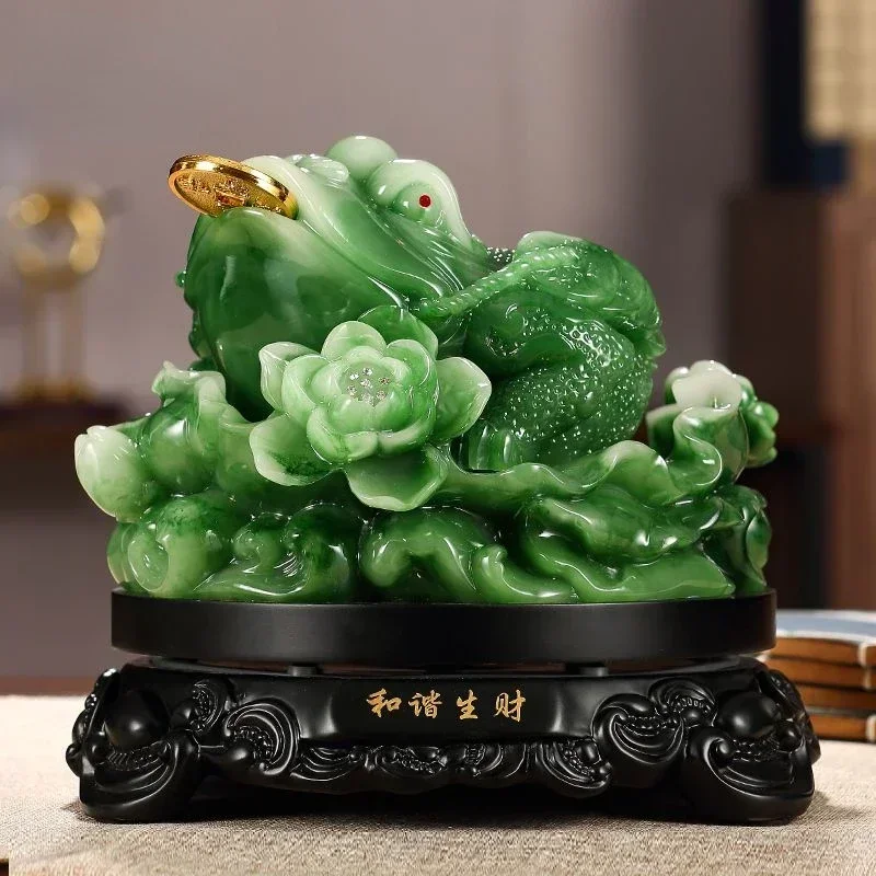 Fortune Animal Toad Ornament Three-legged Toad Company Opening Living Room Decor