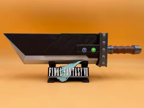 MTG Final Fantasy Buster Sword Deck Box Inspired EDH Fable Forged Destruction Sword Magic Card Box Ideal Game Card Box