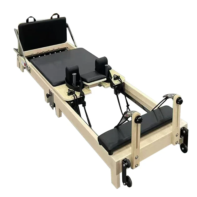 Newly Upgraded PD Multifunctional Oak Pilates Core Training Bed Yoga Hammock Buffer Workout Tools Enhance Core Strength