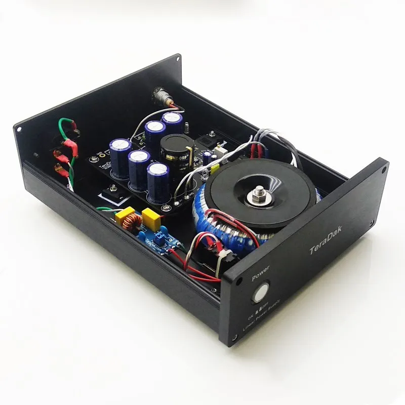 Teradak 80VA OCC Silver plated transformer America Roon Labs Nucleus Upgraded linear power supply