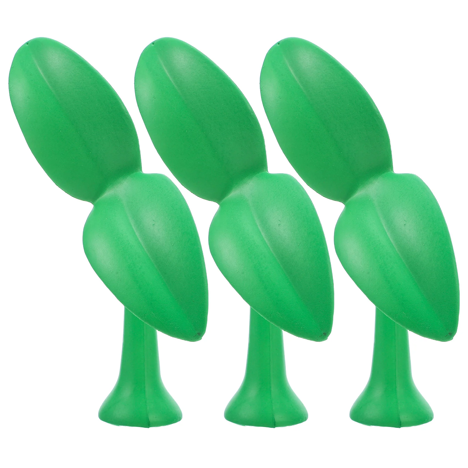

3Pcs Bean Sprout Car Roof Decoration Cute Green Grass Sticker Car Exterior Accessories Automotive Decal Roof Decoration