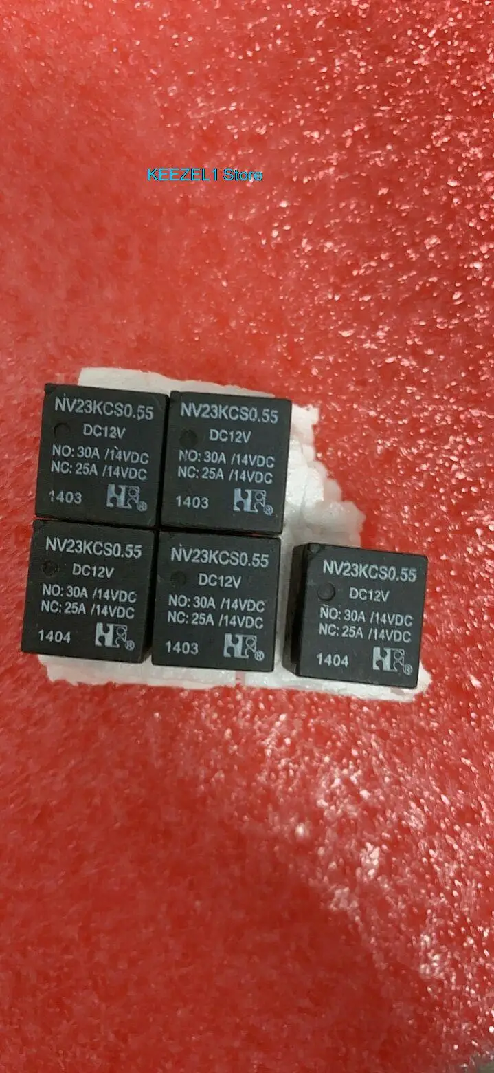 

Relay AZ987-1C-12DET 12V = NV23KCS0.55 57 DC12V 5-pin brand new 30A/25A 12VDC 5PCS -1lot