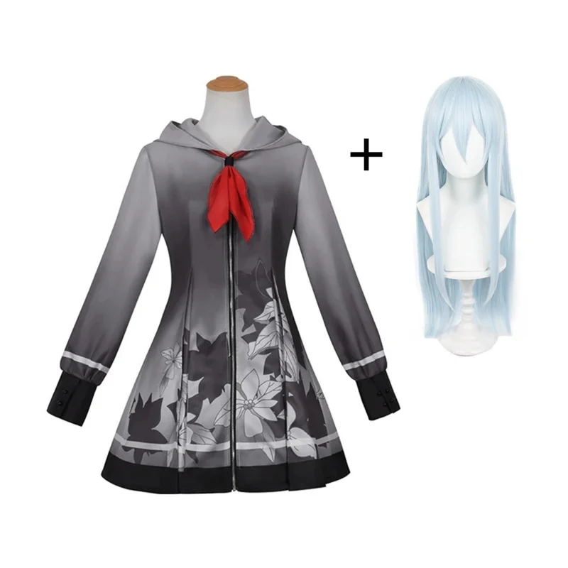 CyYoisaki Kanade تأثيري لعبة 25-ji Nightcord جمعية الموسيقى Asahina Mafuyu تأثيري حلي شعر مستعار المرحلة الزي الرسمي للفتيات النساء