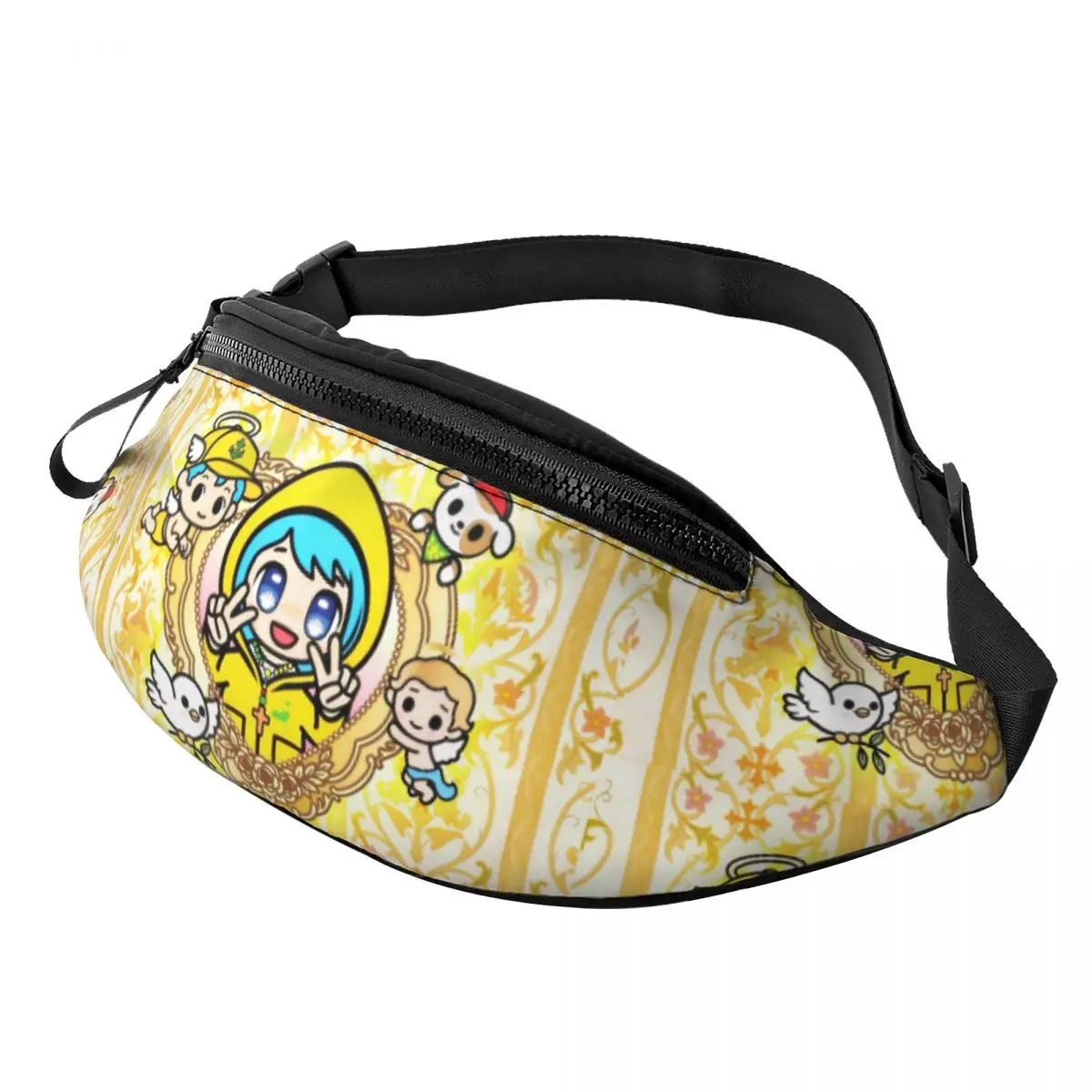 Luce Vaticano mascota bandolera bolso pequeño pecho iglesia católica 2025 hombro mochila senderismo viaje ciclismo bolsa