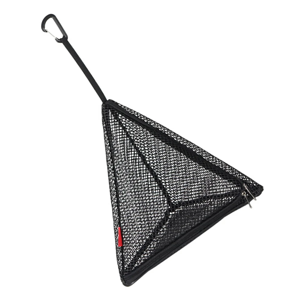 

Folding Outdoor Drying Net Nylon PVC Hanging Zipper Lock Ventilated Multi Use Camping Garden Drying Mesh Storage