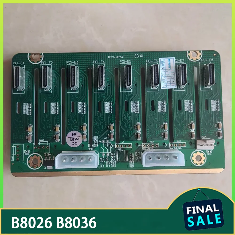 U2 hard drive backplane B8026 B8036