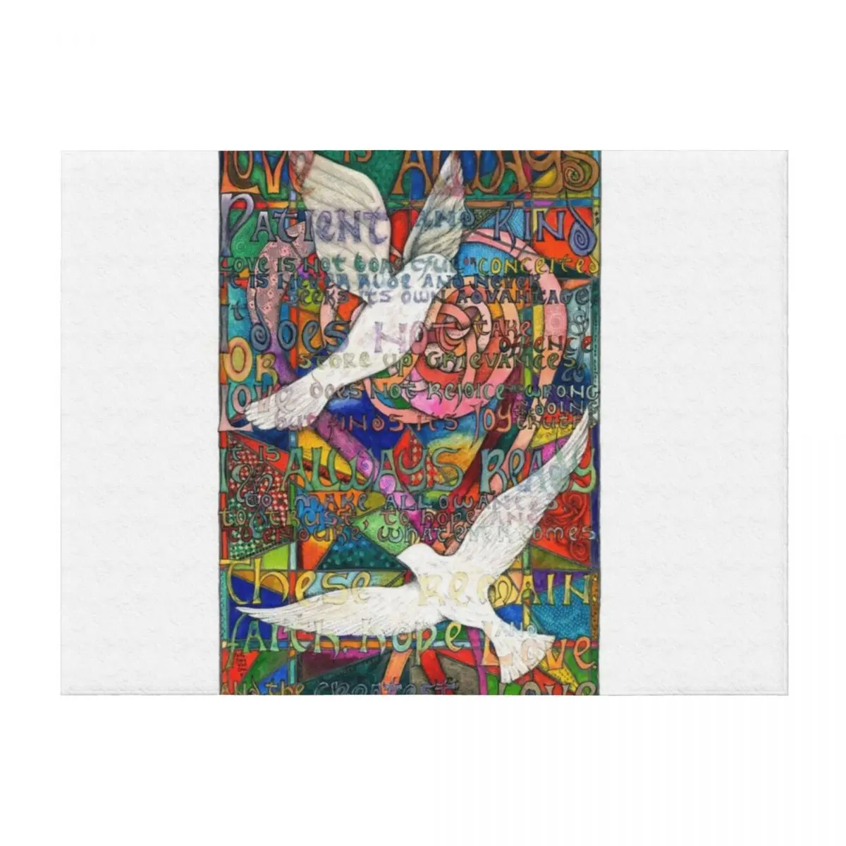 

Love Is Throw Blanket Stuffeds Tourist Luxury Thicken Flannel Blankets