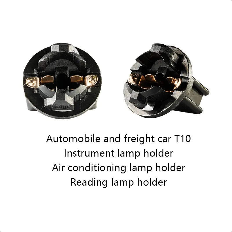 Signal Lamp T10 Twist Socket Instrument Panel Cluster Socket Lamp Holder Base PC194 T10-V2 Socket Car Bulbs Base