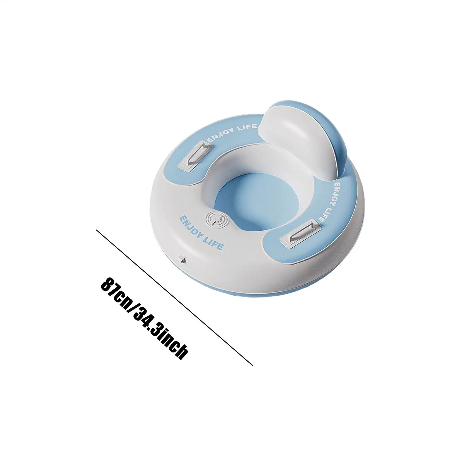 أنبوب الثلج سميك قابل للنفخ ألعاب التزلج أنبوب الشتاء مع مقبض للأطفال والكبار الأسرة التزلج في الهواء الطلق الفناء الخلفي الرياضة #6