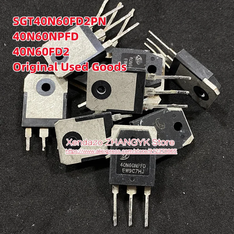 10pcs/lot Original SGT40N60FD2PN 40N60NPFD 40N60FD2 IGBT 40A600V TO-3P Welding Machine Dedicated