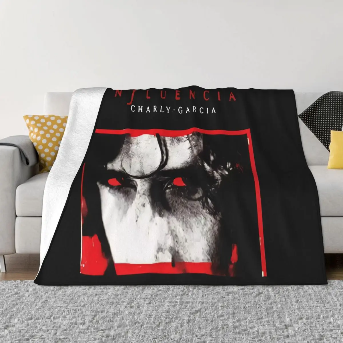 Charly Garcia Influencia Plush Blankets Winter Blankets Custom Blanket Personalized Throw Blanket