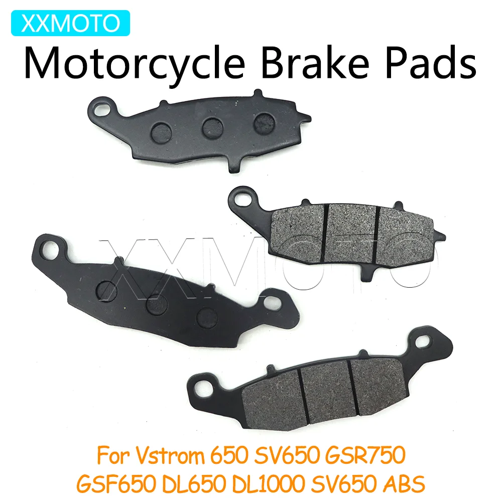 

For Suzuki SV650 Vstrom650 GSR750 GSR 750 GSF650 DL650 DL1000 SV400 DL 650 1000 Motorcycle Front Brake Pads SV 650 Accessories