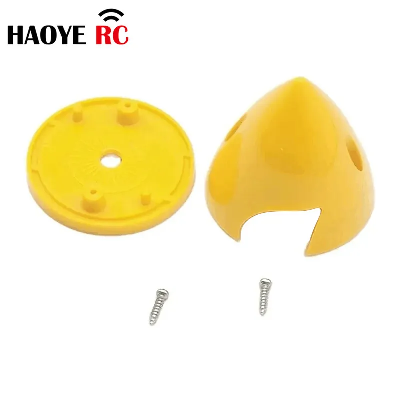 Haoye 1 Pc Point Tip Nylon Plastic RC Airplane Prop Propeller 2 Inch Spinner 2 Blade RC Spare Parts Five Color