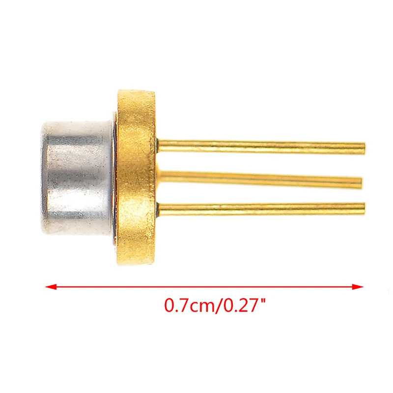 1Pc 405nm 50mw cw violet/ blue laser diode LD SLD3232VF new